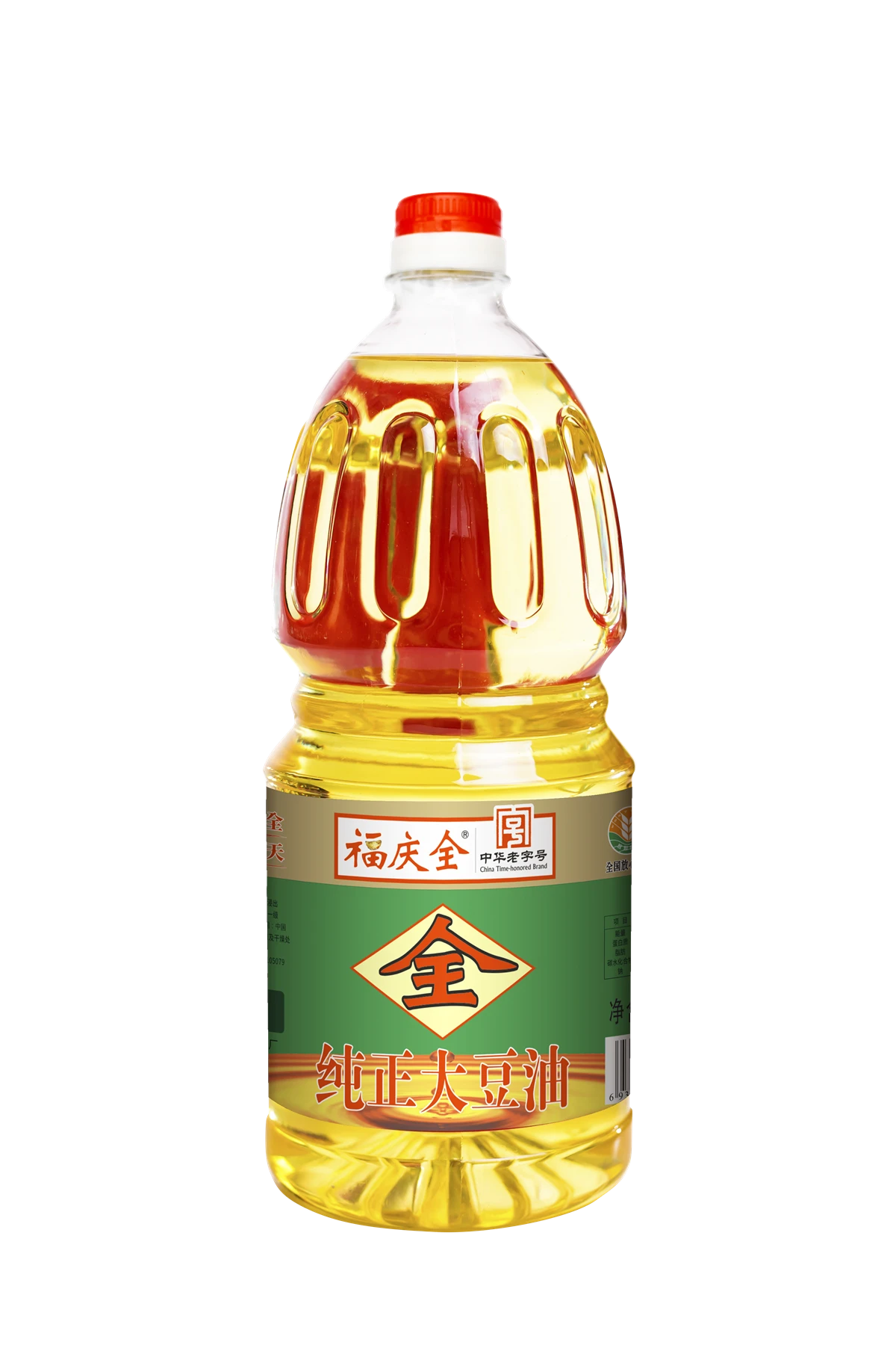 福庆全纯正大豆油1.75升