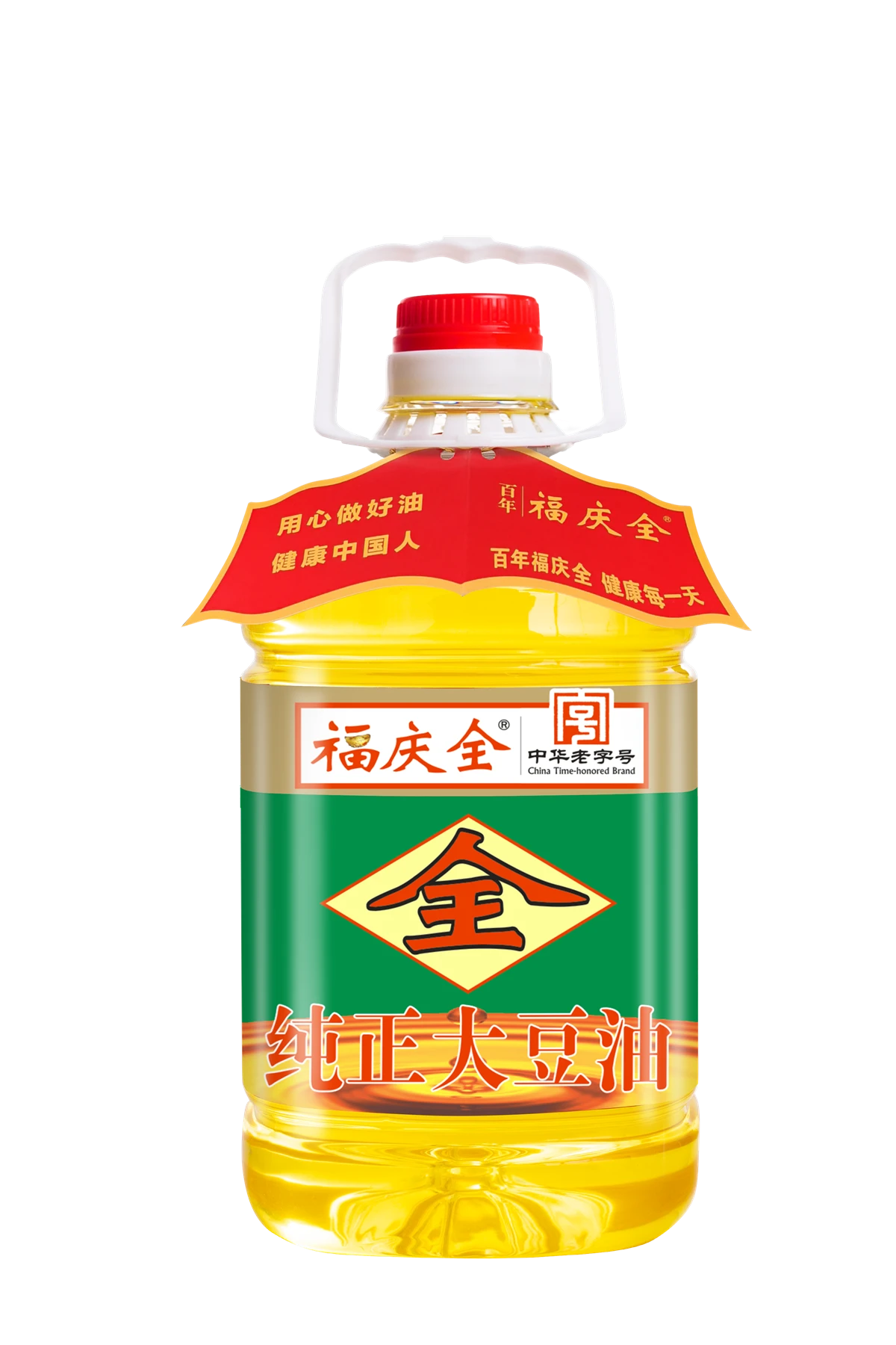 福庆全纯正大豆油5升