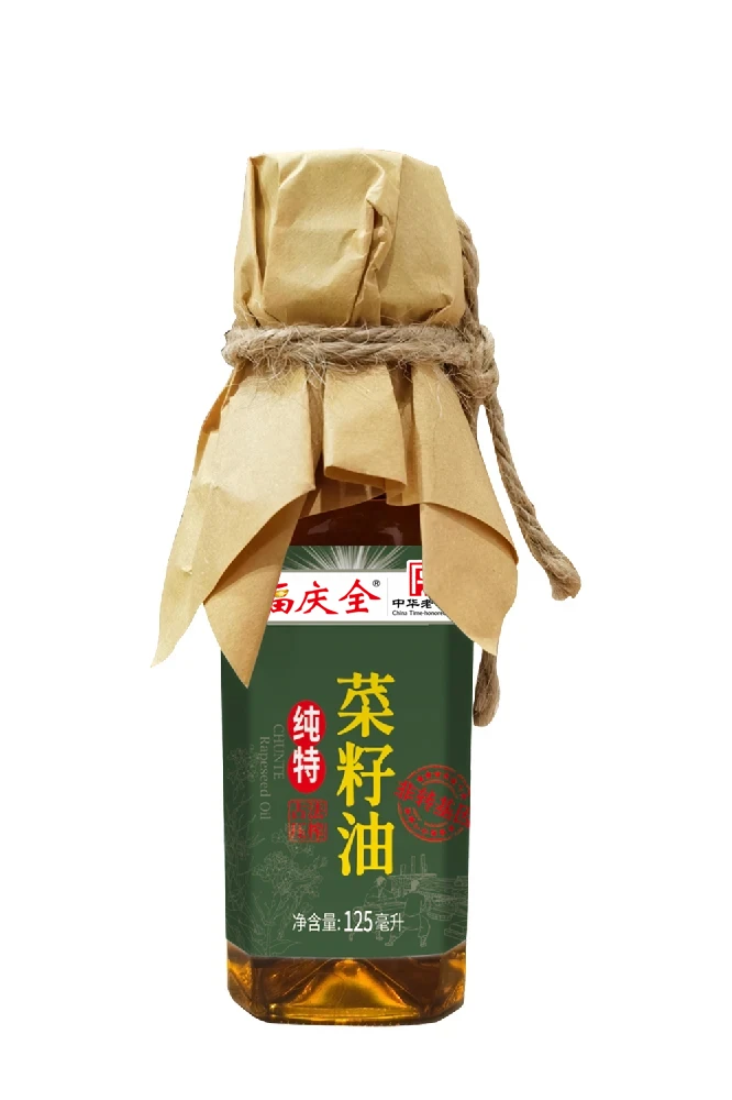 纯特菜籽油125ml